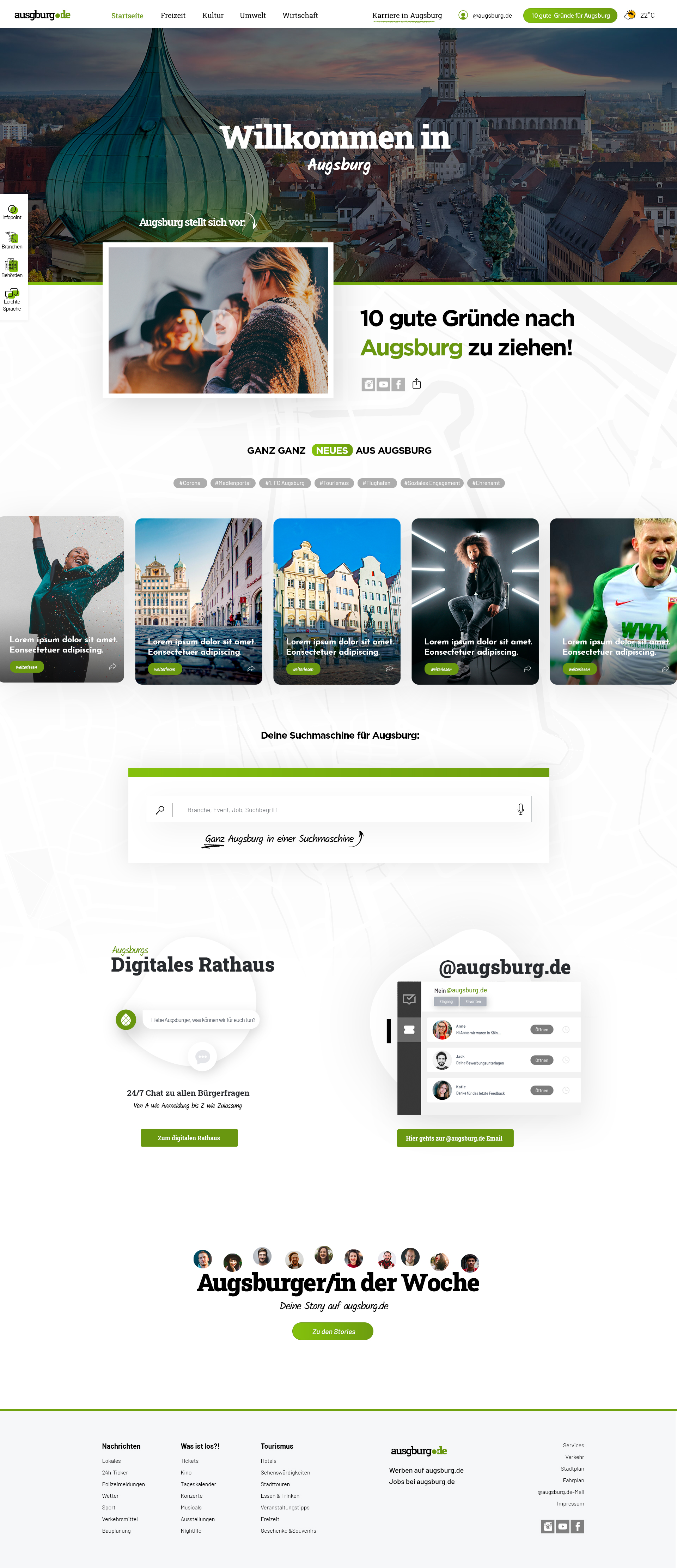 Augsburg Webdesign Referenz