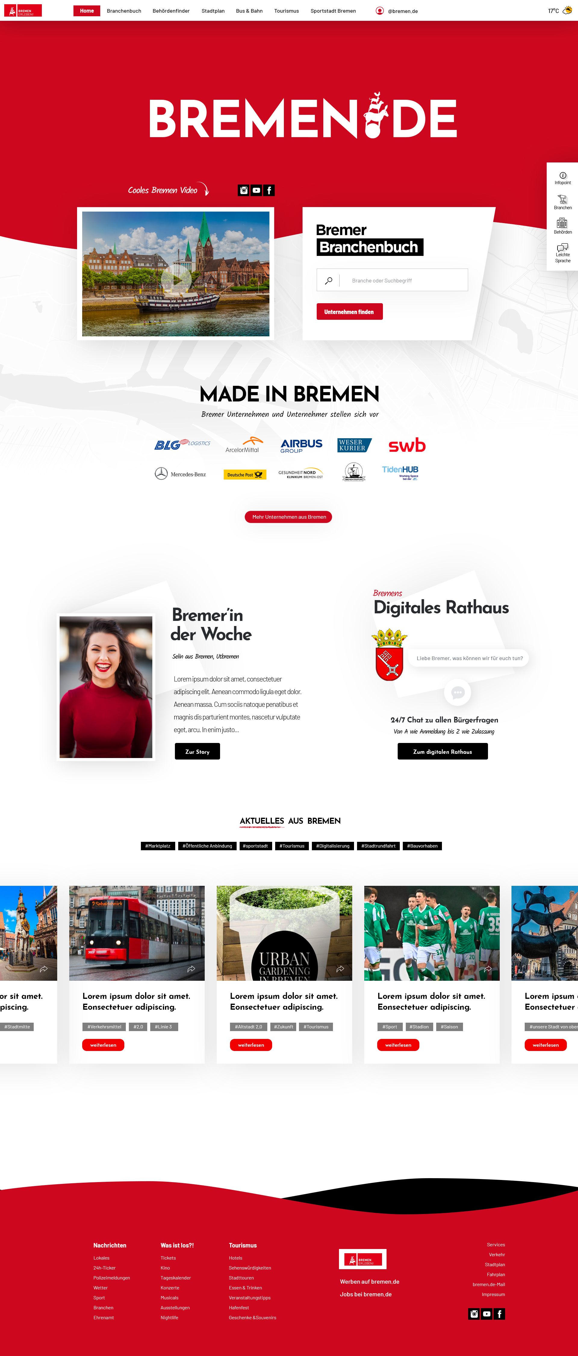 Bremen Webdesign Referenz