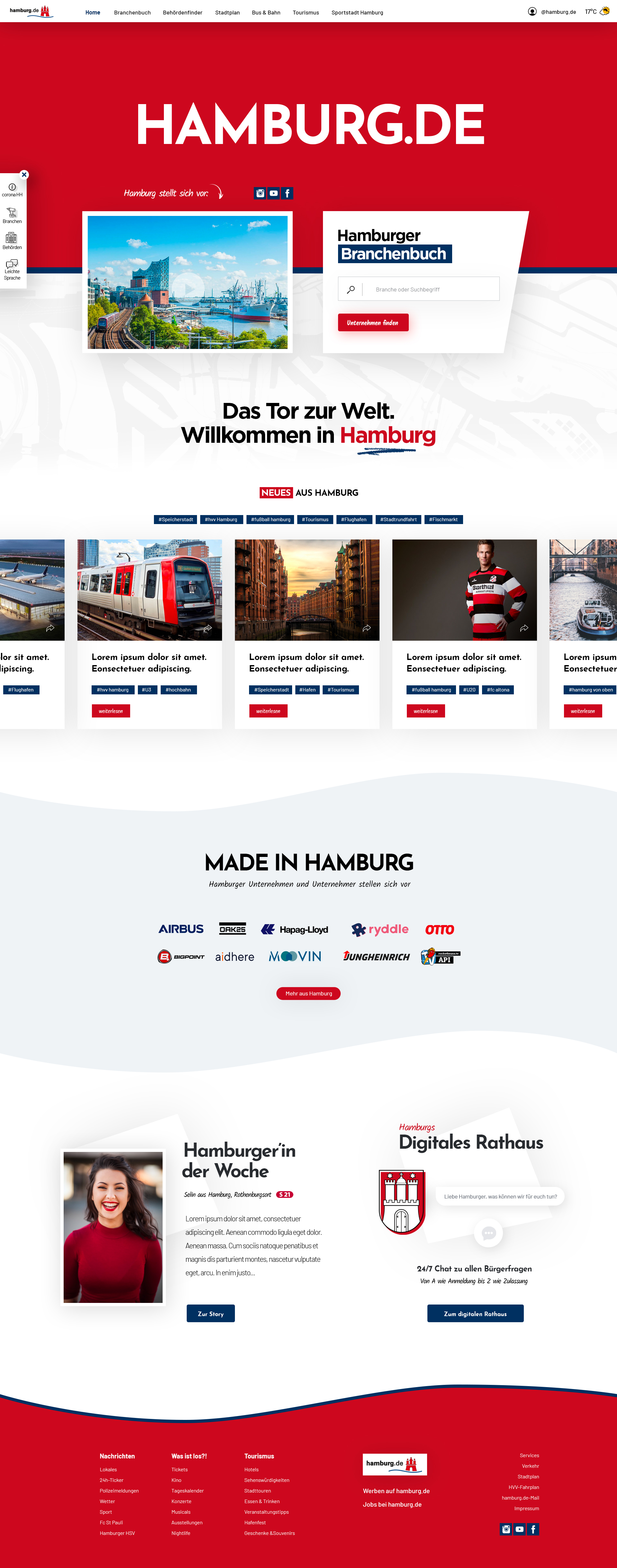 Hamburg Webdesign Referenz
